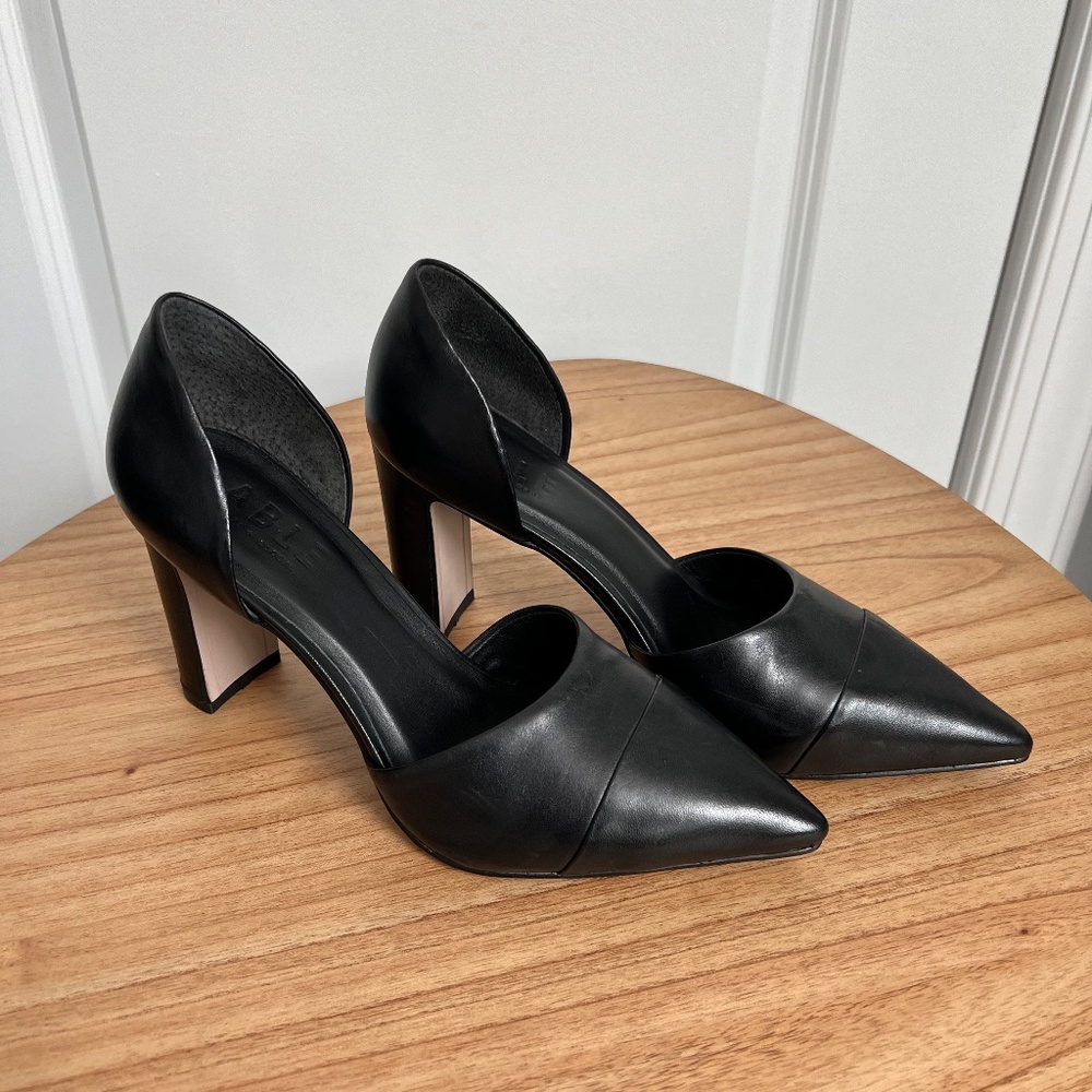 ABLE Sarai D'Orsay Heel - NEW without tags